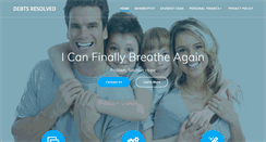 Desktop Screenshot of debtsresolved.org